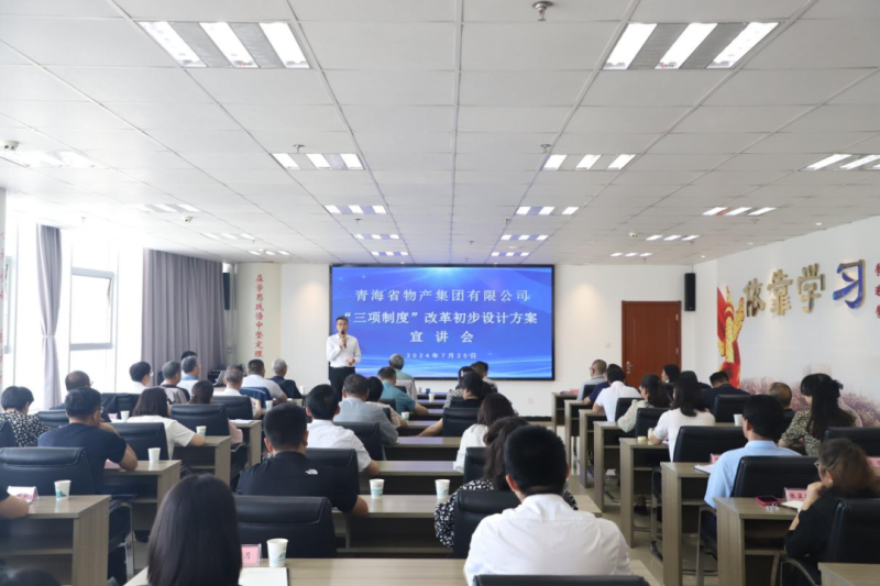 省热博RB88集团举办“三项制度”改革初步设计方案宣讲会