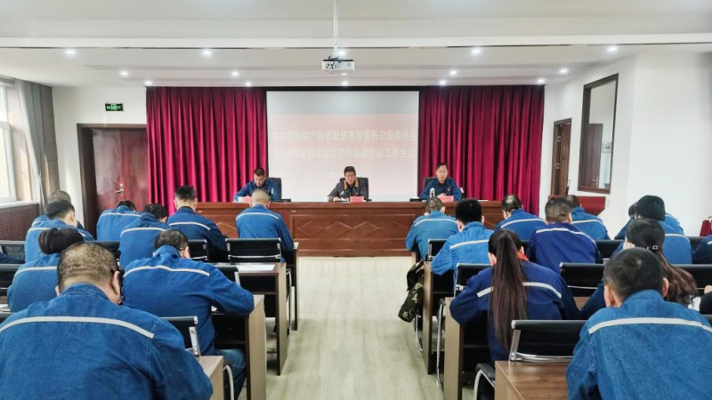 热博RB88配送公司党委召开2025年党的建设暨党风廉政建设工作会议