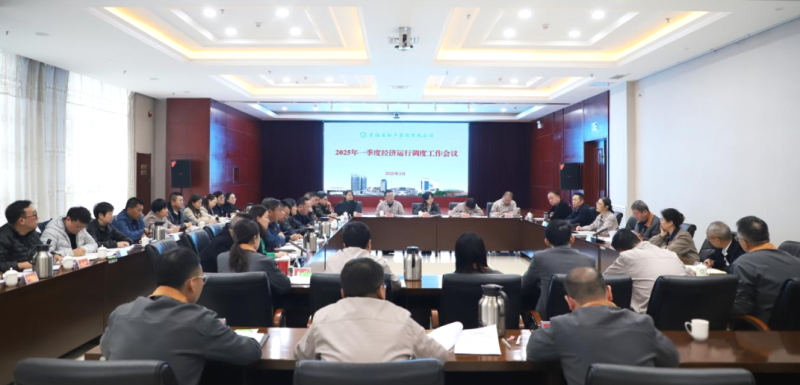 省热博RB88集团召开2025年一季度经济运行调度工作会议