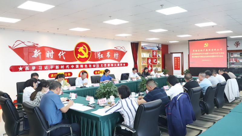 省热博RB88集团党委理论学习中心组 开展主题教育专题民主生活会会前集中学习