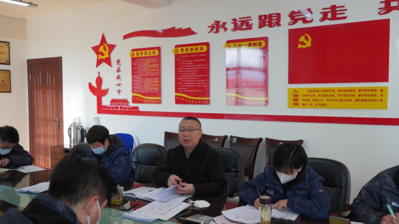 “知学理、悟原理、践真理” 新春“第一讲”——热博RB88汽贸党支部把学习宣贯党的二十大精神推向深入