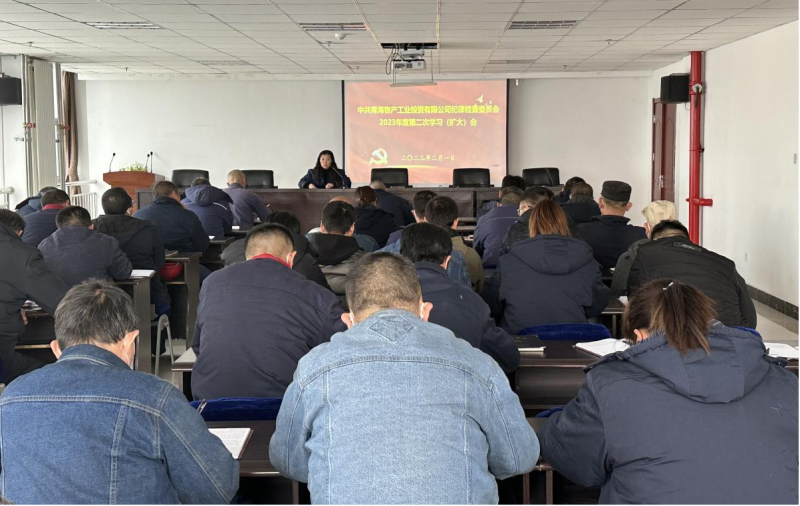 热博RB88工投公司纪委召开2023年度第二次学习（扩大）会