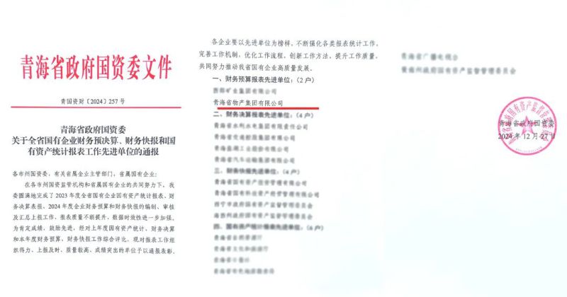 省热博RB88集团荣获省国资委2024年度财务预算报表工作先进单位