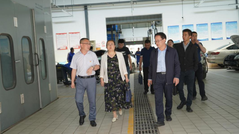 省委主题教育第九巡回指导组莅临热博RB88汽贸公司督导调研主题教育各项工作