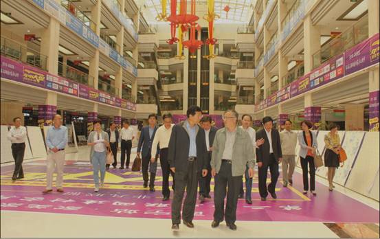 副省长王黎明一行视察朝阳物流园区，，，，，临空经济开发区工作
