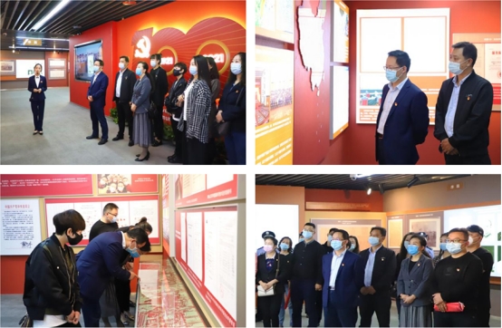 省热博RB88集团组织参观“百年恰是风华正茂”主题档案文献展