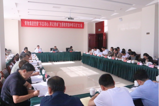 省热博RB88集团党委召开“不忘初心、牢记使命”主题教育第十四次集中学习（扩大）会