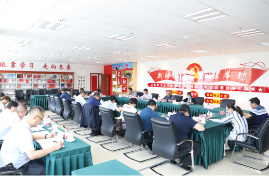 省热博RB88集团认真安排部署全国国有企业党的建设工作会议精神贯彻落实情况“回头看”工作