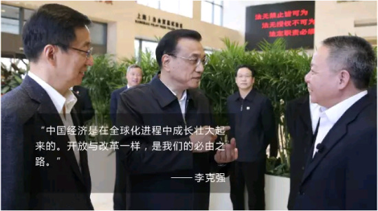 李克强提的更高水平对外开放，，，，，，，2015做了这些