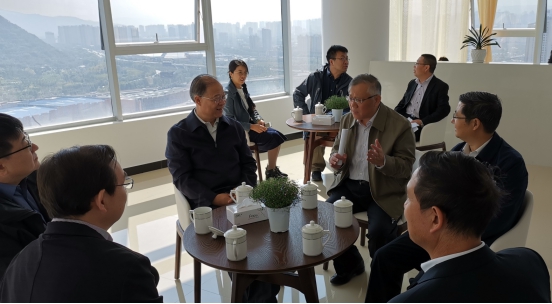 中华全国总工会宣传教育部部长刘迎祥一行莅临省热博RB88集团调研职工思想状况情况