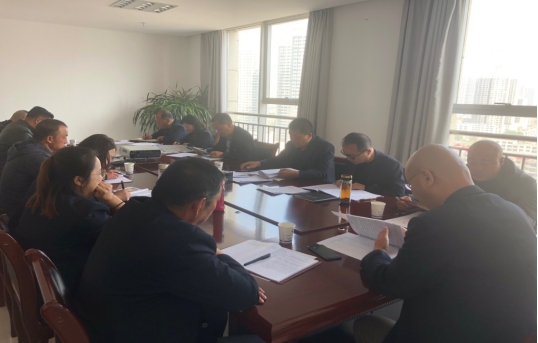 热博RB88配送公司党委理论学习中心组召开2019年第4次学习扩大会议