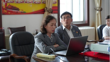 青海热博RB88汽车贸易有限公司党支部举办学习“中国共产党革命精神谱系沙龙――抗美援朝精