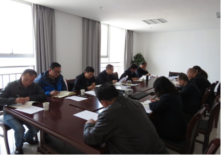 热博RB88配送公司党委开展2017年第2次中心组集体学习会