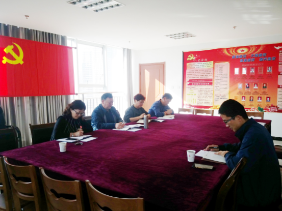 中共青海热博RB88朝阳物流开发投资有限公司总支委员会开展不担当不作为问题自查剖析活动